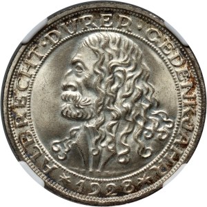 Nemecko, Výmarská republika, 3 známky 1928 D, Mníchov, A. Dürer