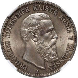 Germany, Prussia, Friedrich III, 2 Mark 1888 A, Berlin