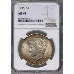 USA, Dollar 1935, Philadelphia, Peace Dollar