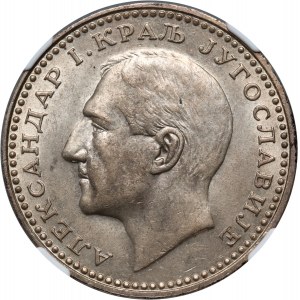 Jugoslawien, Alexander I., 50 Dinar 1932, London