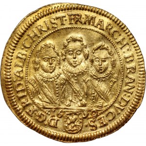 Germany, Brandenburg-Ansbach, Friedrich, Albert and Christian, Ducat 1630, Nürnberg