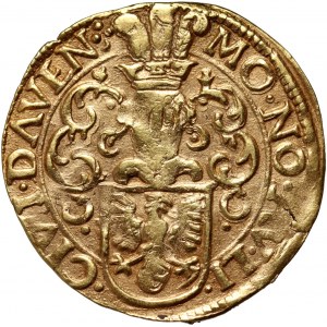 Netherlands, Deventer, Goldgulden ND (1612-1619), with title of Matthias