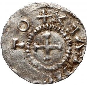 Germany, Swabia, Otto III 983-1002, Denar, Strasbourg