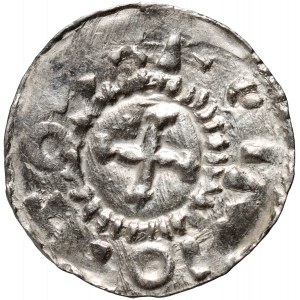 Germany, Swabia, Otto III 983-1002, Denar, Strasbourg