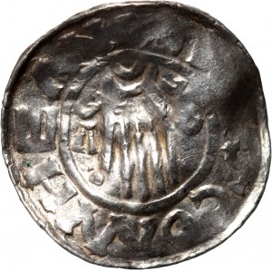 Germany, Saxony, Grafen von Stade, Heinrich 976-1016, Denar, Mundburg