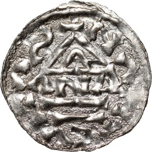 Germany, Bayern, Heinrich II der Zänker 985-995, Denar, Nabburg