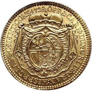 Liechtenstein, Josef Johann Adam, Ducat 1728, RESTRIKE