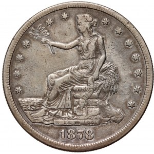 USA, Trade Dollar 1878 S, San Francisco