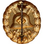 Germany, Third Reich, Gold Wound Badge (Verwundetenabzeichen 1939 in Gold)