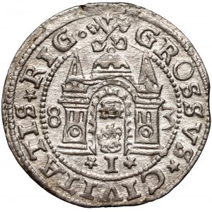 Stefan Batory, penny 1583, Riga