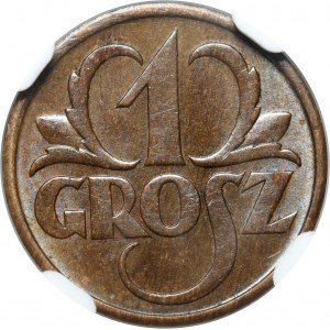 II RP, 1 grosz 1935, Warszawa