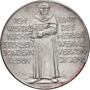 Germany, medal from 1930, Martin Luther, 400th anniversary of the Augsburg Confession