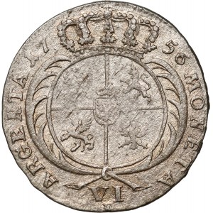Niemcy, Prusy Wschodnie, Fryderyk II, szóstak 1756 E, Królewiec