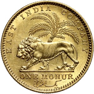 British India, Victoria, Mohur 1841, Calcutta