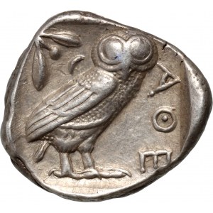 Greece, Attica, Tetradrachm c. 454-404 BC, Athens