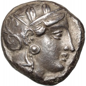 Greece, Attica, Tetradrachm, c. 393-300 BC, Athens