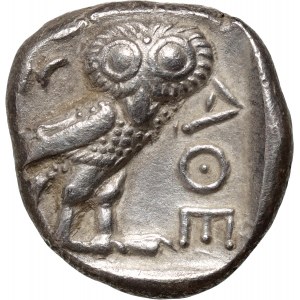 Greece, Attica, Tetradrachm, c. 393-300 BC, Athens
