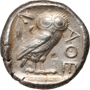 Greece, Attica, Tetradrachm c. 479-393 BC, Athens