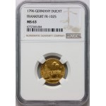 Germany, Frankfurt, Ducat 1796, Contribution Ducat