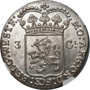 Netherlands, Utrecht, 3 Gulden 1794