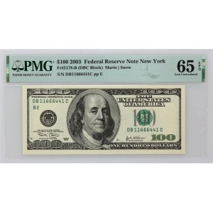 USA, 100 Dollars 2003