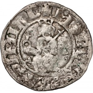 Casimir III the Great 1333-1370, quarterly, Cracow