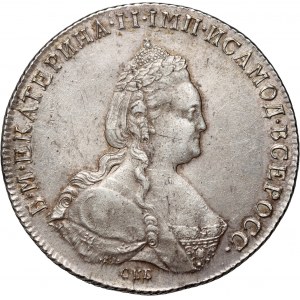 Rusko, Kateřina II., rubl 1786 СПБ ЯА, Petrohrad