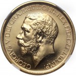 Großbritannien, George V, £5 1911, Spiegelmarke (Proof)