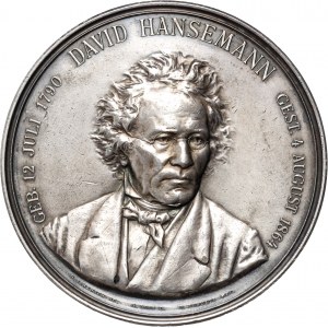 Germany, Prussia, medal from 1851, David Hansemann