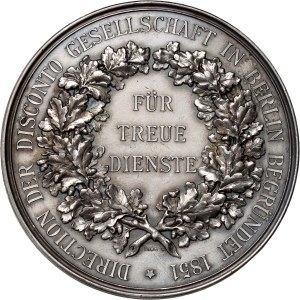 Germany, Prussia, medal from 1851, David Hansemann