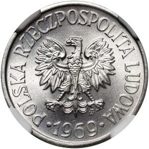 PRL, 20 grosz 1969, Warsaw