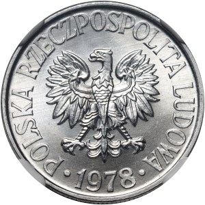 People's Republic of Poland, 50 pennies 1978, no mint mark