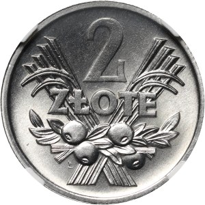 PRL, 2 zloty 1972, Warsaw, Berry
