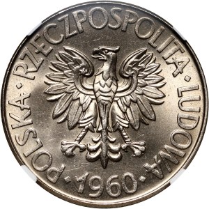 People's Republic of Poland, 10 gold 1960, Tadeusz Kosciuszko