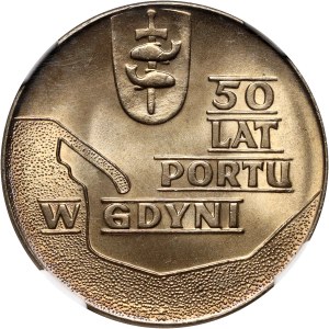 PRL, 10 złotych 1972, Port w Gdyni