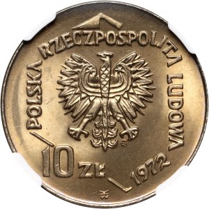 PRL, 10 złotych 1972, Port w Gdyni