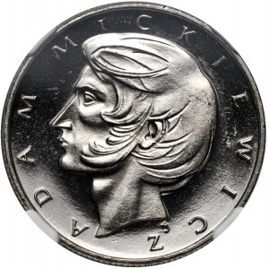 PRL, 10 złotych 1976, Adam Mickiewicz, Prooflike