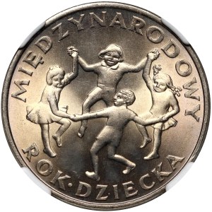 PRL, 20 złotych 1979, Międzynarodowy Rok Dziecka