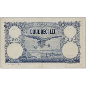 Romania, 20 Lei, 2.10.1924, series R