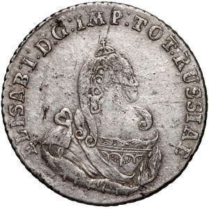 Russland, Elisabeth I., Münzprägung für Preußen, ort (18 Pfennige) 1759, Königsberg