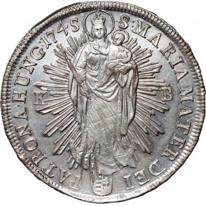 Hungary, Maria Theresia, Thaler 1745 KB, Kremnitz