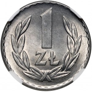 PRL, 1 zloty 1965, Warsaw