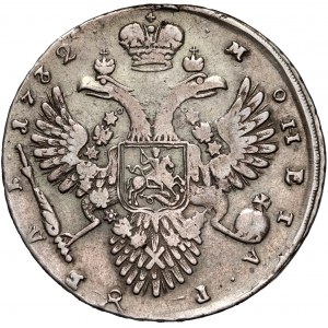 Russia, Anna, Rouble 1732, Moscow, Kadashevsky Dvor