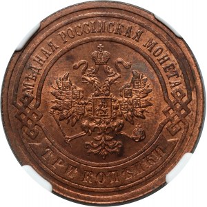 Russland, Nikolaus II., 3 Kopeken 1903 СПБ, St. Petersburg