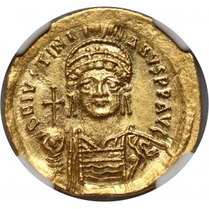 Byzanz, Justinian I. 527-565, Solidus, Konstantinopel