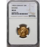 Germany, Bavaria, Otto, 10 Mark 1905 D, Munich