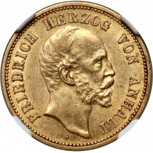 Germany, Anhalt, Friedrich I, 20 Mark 1901 A, Berlin