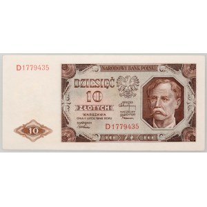 PRL, 10 złotych 1.07.1948, seria D