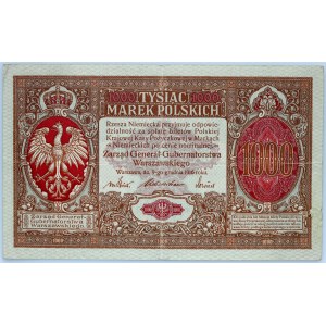 Generalne Gubernatorstwo, 1000 marek polskich 9.12.1916, Generał, seria A