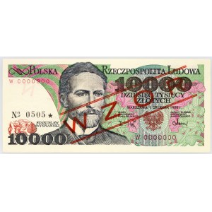 PRL, 10000 zloty 1.12.1988, MODEL, No. 0505, W series